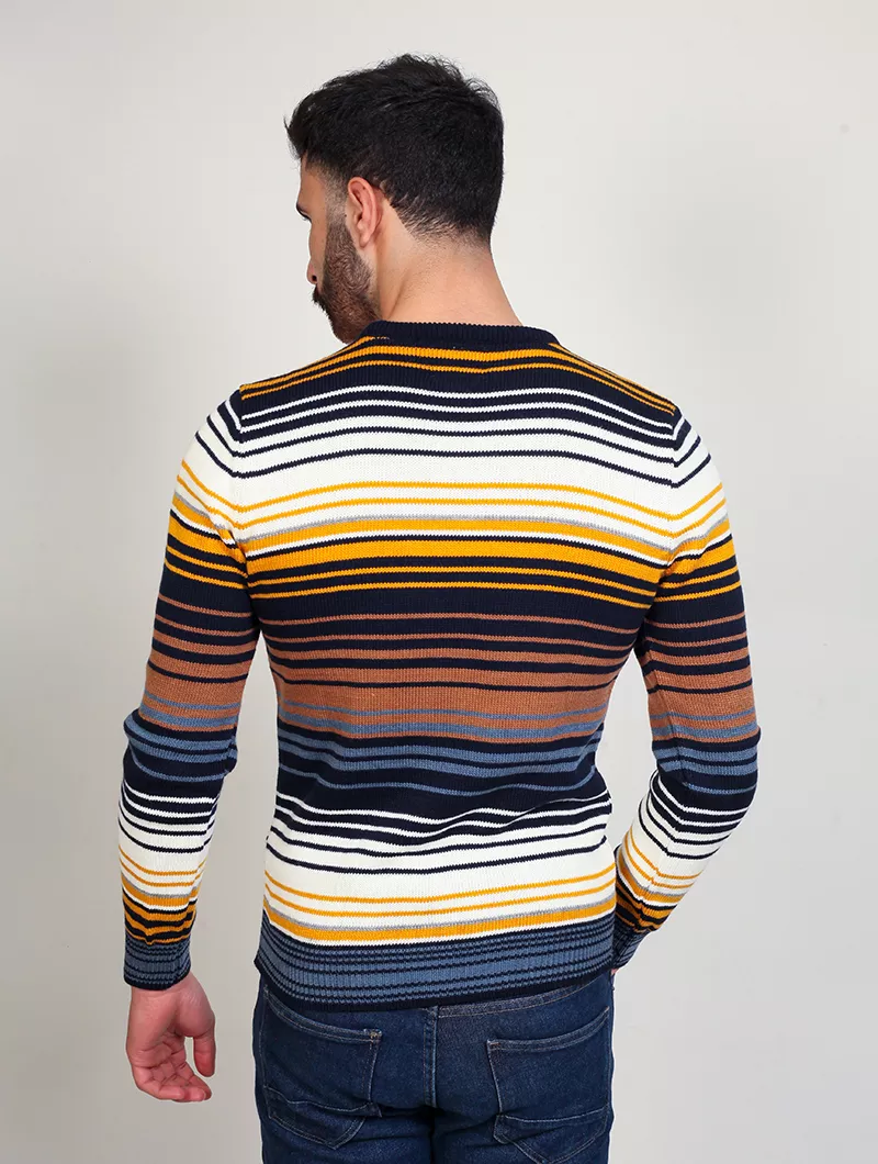 Pull Homme Rayé